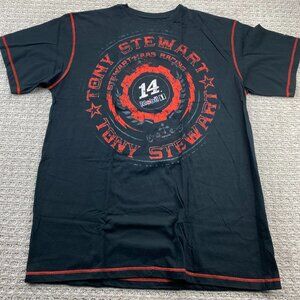 Tony Stewart Racing T-Shirt Men Extra Large XL Black NASCAR Chase Authentic Tee